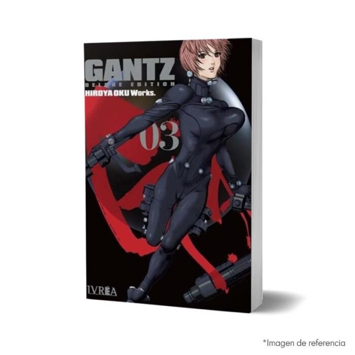 Imagen de portada del Manga Gantz Ed. Deluxe tomo 03 9788419916723
