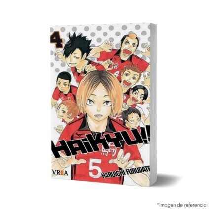 Imagen de portada del Manga Haikyu!! tomo 04 9788418963421