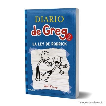 Imagen de portada del Libro Diario de Greg 2 La ley de Rodrick 9786287514010