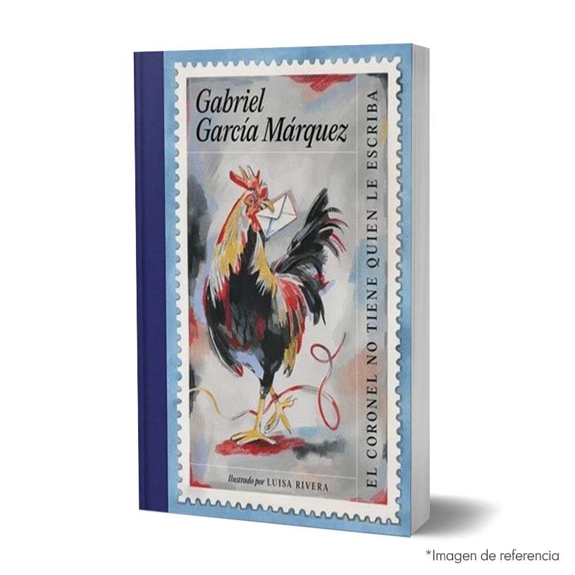 Libro El coronel no tiene quien le escriba Edición Ilustrada Imagen de portada del Libro El coronel no tiene quien le escriba Edición Ilustrada 9786287638471