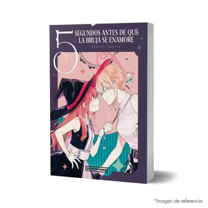 Imagen de portada del Manga 5 Segundos antes de que la bruja se enamore 9786287639232