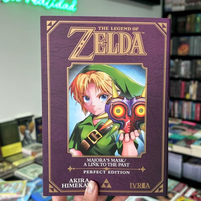 Foto de portada del Manga The Legend of Zelda tomo 03 Majora's Mask a Link to the past 9788418061219