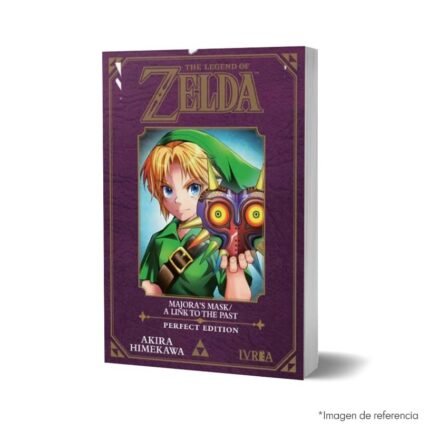 Imagen de portada del Manga The Legend of Zelda tomo 03 Majora's Mask a Link to the past 9788418061219