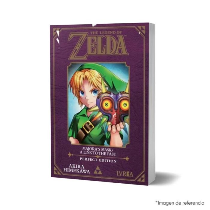 Imagen de portada del Manga The Legend of Zelda tomo 03 Majora's Mask a Link to the past 9788418061219