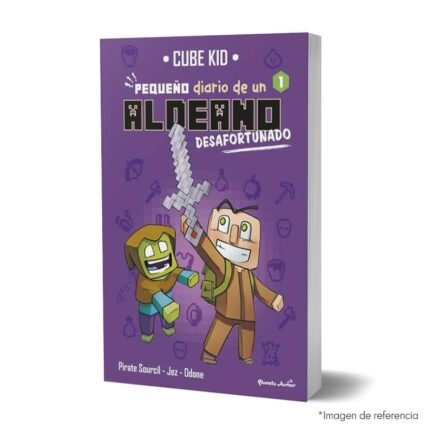Imagen de portada del Libro Minecraft Pequeño diario de un aldeano desafortunado 9786287722378