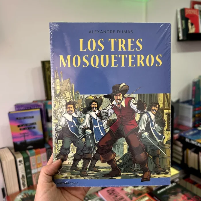 Fotografía de la portada del Comic Los tres mosqueteros 9788408286172