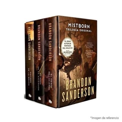 Imagen de portada del Libro Estuche trilogía original Mistborn 9788413145501