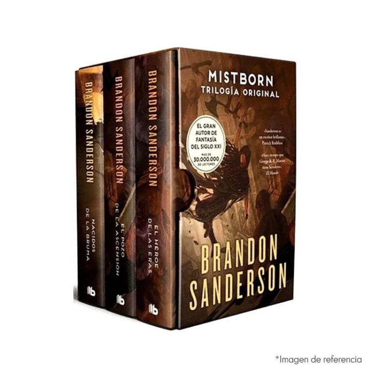 Imagen de portada del Libro Estuche trilogía original Mistborn 9788413145501