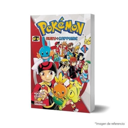 Imagen de portada del Manga Pokémon ruby & sapphire Tomo 01 9786076340738