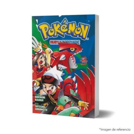 Imagen de portada del Manga Pokémon ruby & sapphire Tomo 03 9786076342374