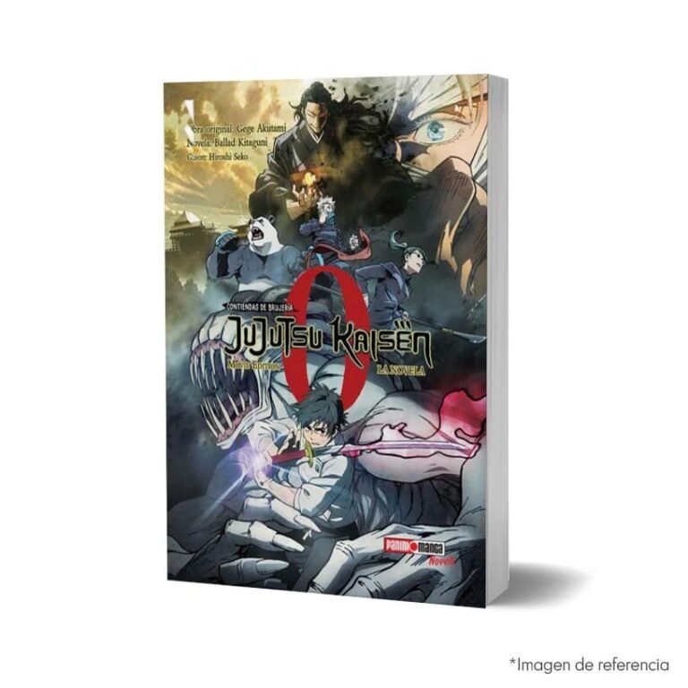 Imagen de portada del Novela Jujutsu kaisen Tomo 0 9786075789057