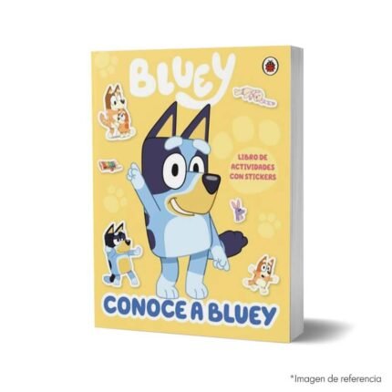 Imagen de portada del Libro Bluey Conoce a bluey libro de actividad 9786287675384