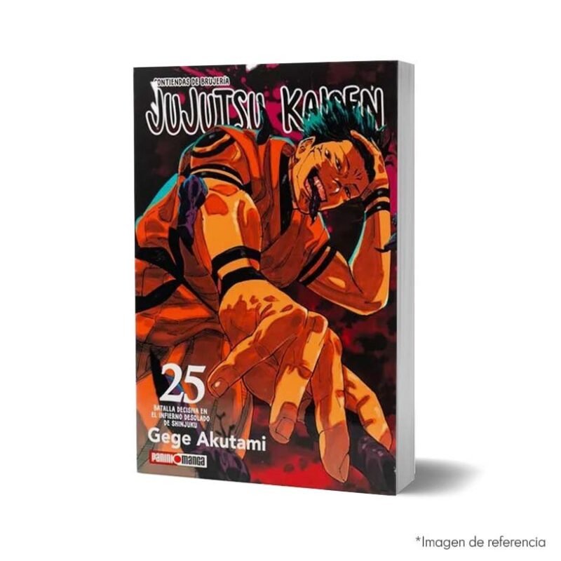 imagen de portada del Manga Jujutsu Kaisen Tomo 25