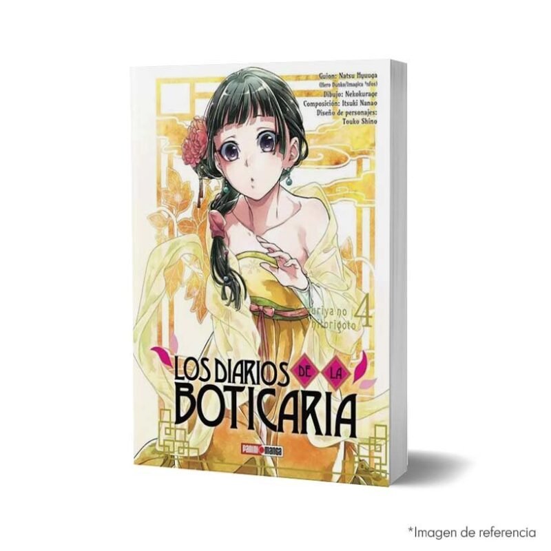 imagen de portada del Manga Los Didarios de la Boticaria Tomo 4