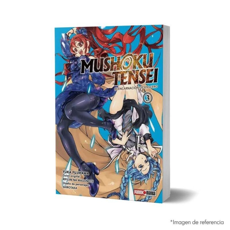 imagen de portada del Manga Mushoku Tensei Jobless Reincarnation Tomo 3