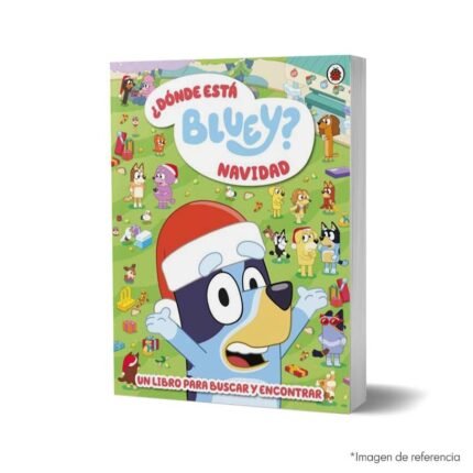imagen de portada del Libro Bluey ¿Dónde esta Bluey en navidad?