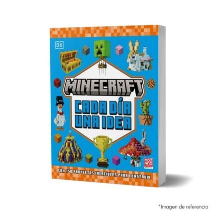 imagen de portada del Libro Minecraft cada día una idea
