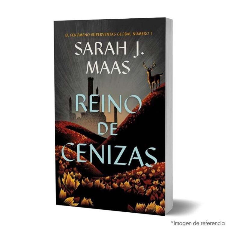 imagen de portada del Libro Reino de cenizas Saga trono de cristal 8