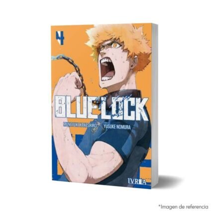 imagen de portada del Manga Blue Lock tomo 4