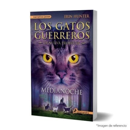 imagen de portada del Libro Los gatos guerreros Saga Nueva profecía 1 Medianoche