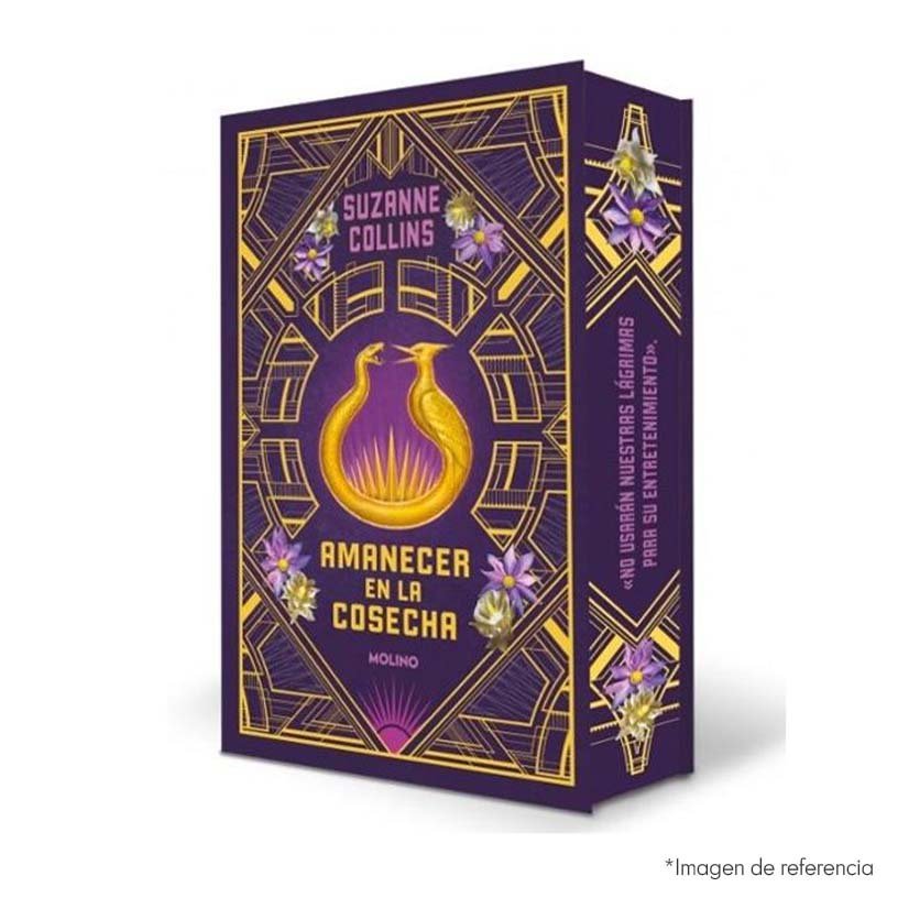 Libro Los juegos del hambre 5 Amanecer en la cosecha edición cantos pintados imagen de portada del Libro Los juegos del hambre 5 Amanecer en la cosecha edición cantos pintados