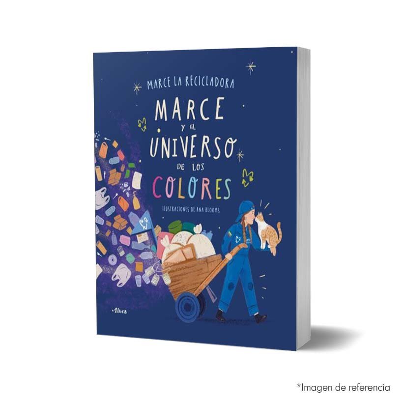 Libro Marce y el universo de los colores imagen de portada del Libro Marce y el universo de los colores